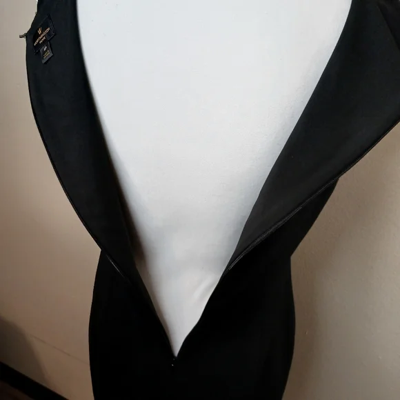 Worthington Petite Black Sheath Dress - Size 4P - Picture 7 of 11